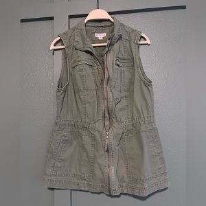 Women’s denim vest